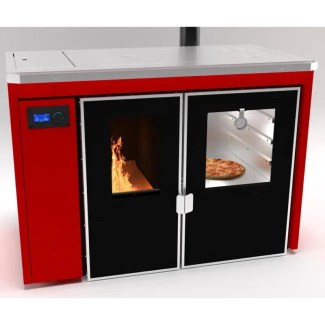 COOKER HYDROPEL - Готварска печка с фурна на пелети, с водна риза 5-23 kW